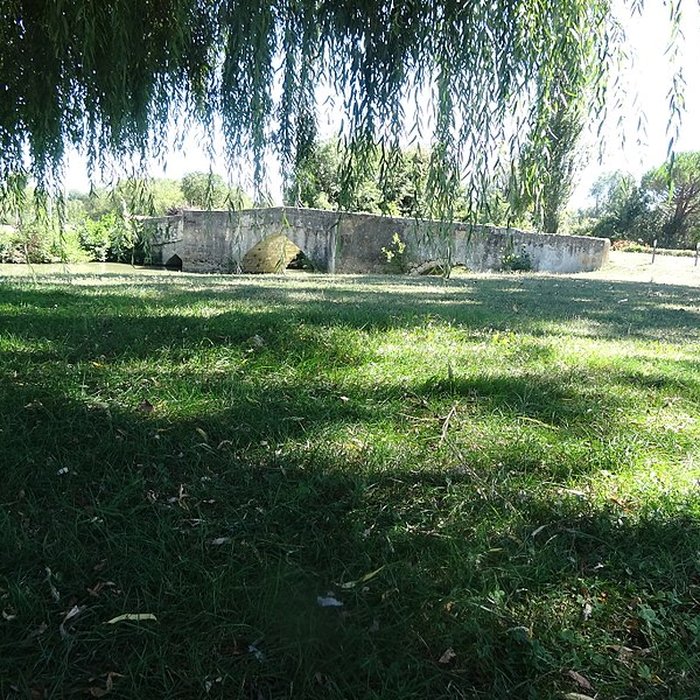 Photo de Vieux pont sur le Gers à Pavie