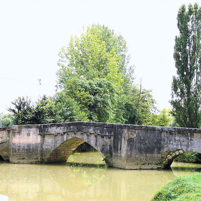 Photo de Vieux pont sur le Gers à Pavie