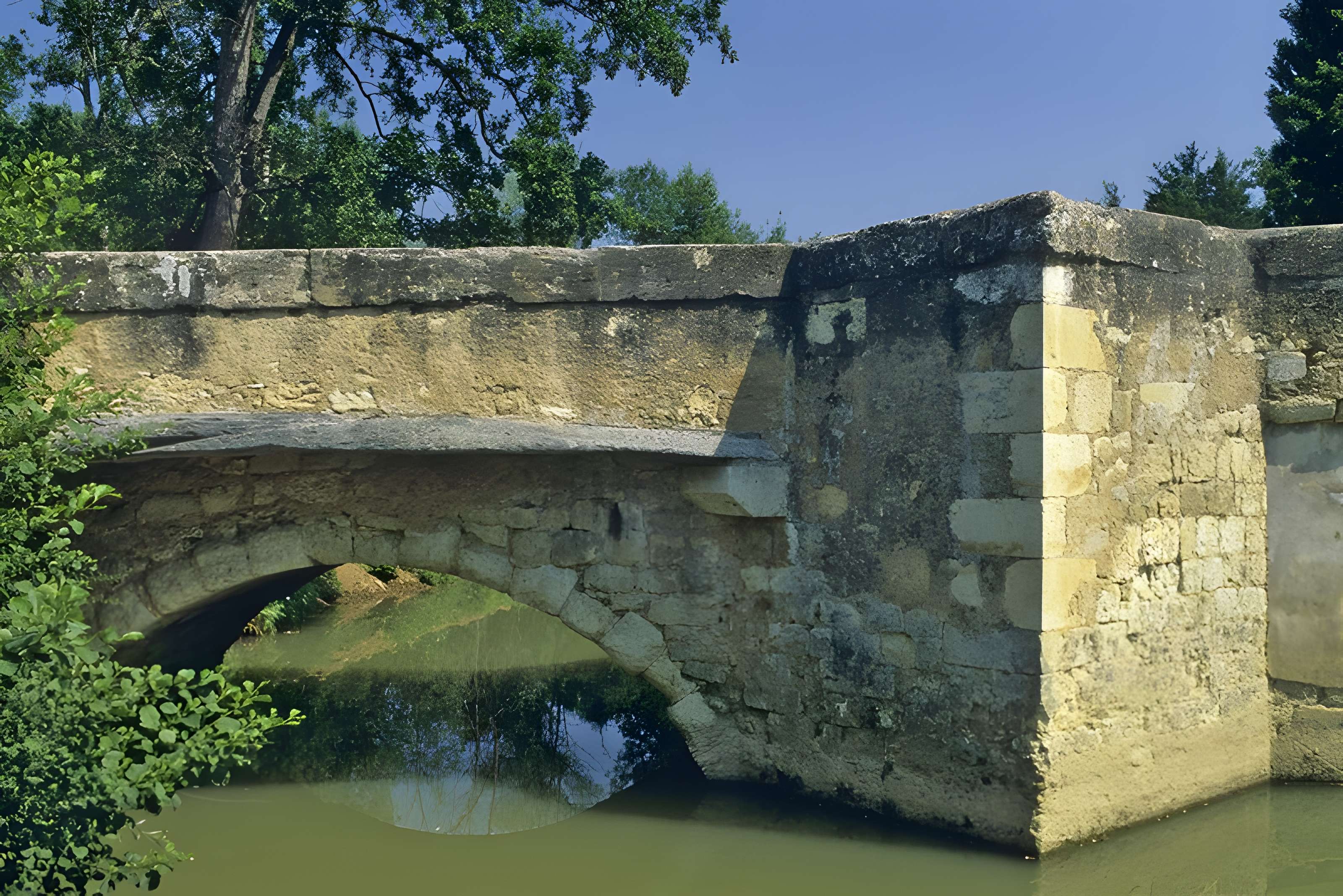 Vieux pont sur le Gers à Pavie