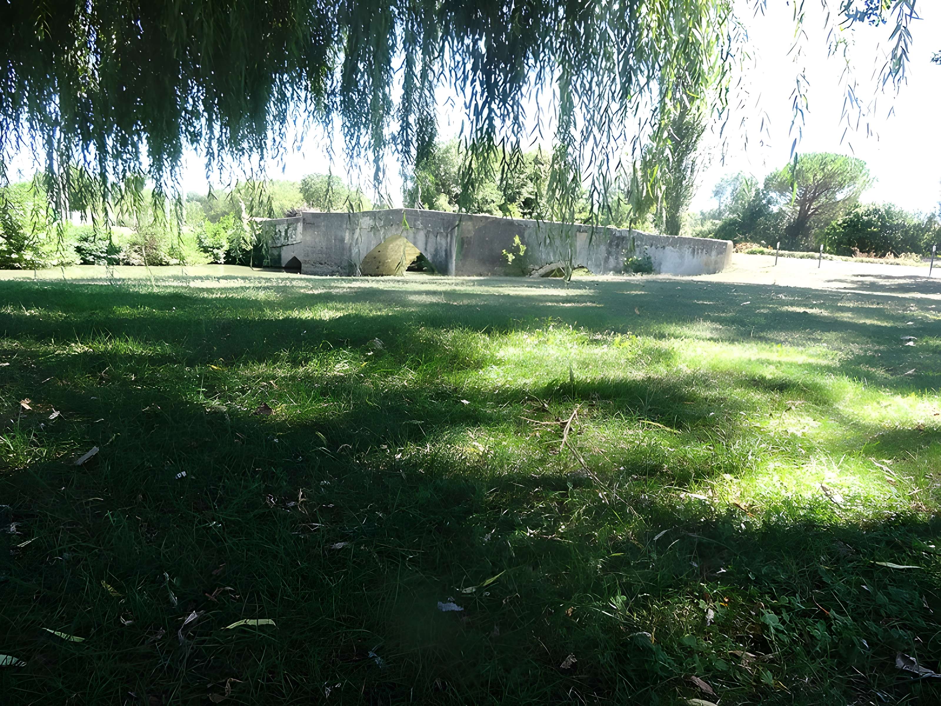 Vieux pont sur le Gers à Pavie