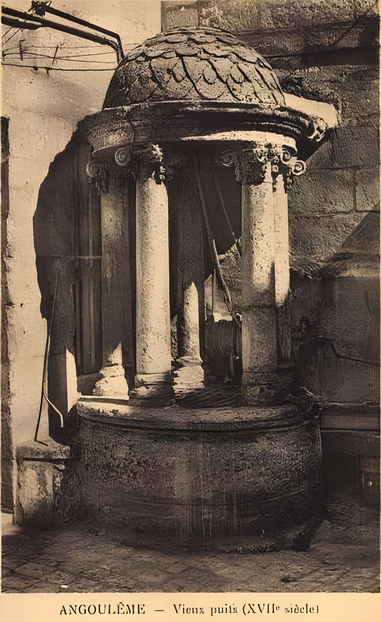 Vieux puits d'Angoulême 