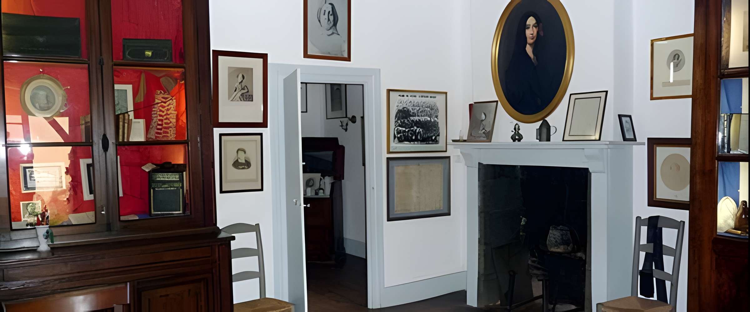 Maison de George Sand à Gargilesse-Dampierre intérieur du musée