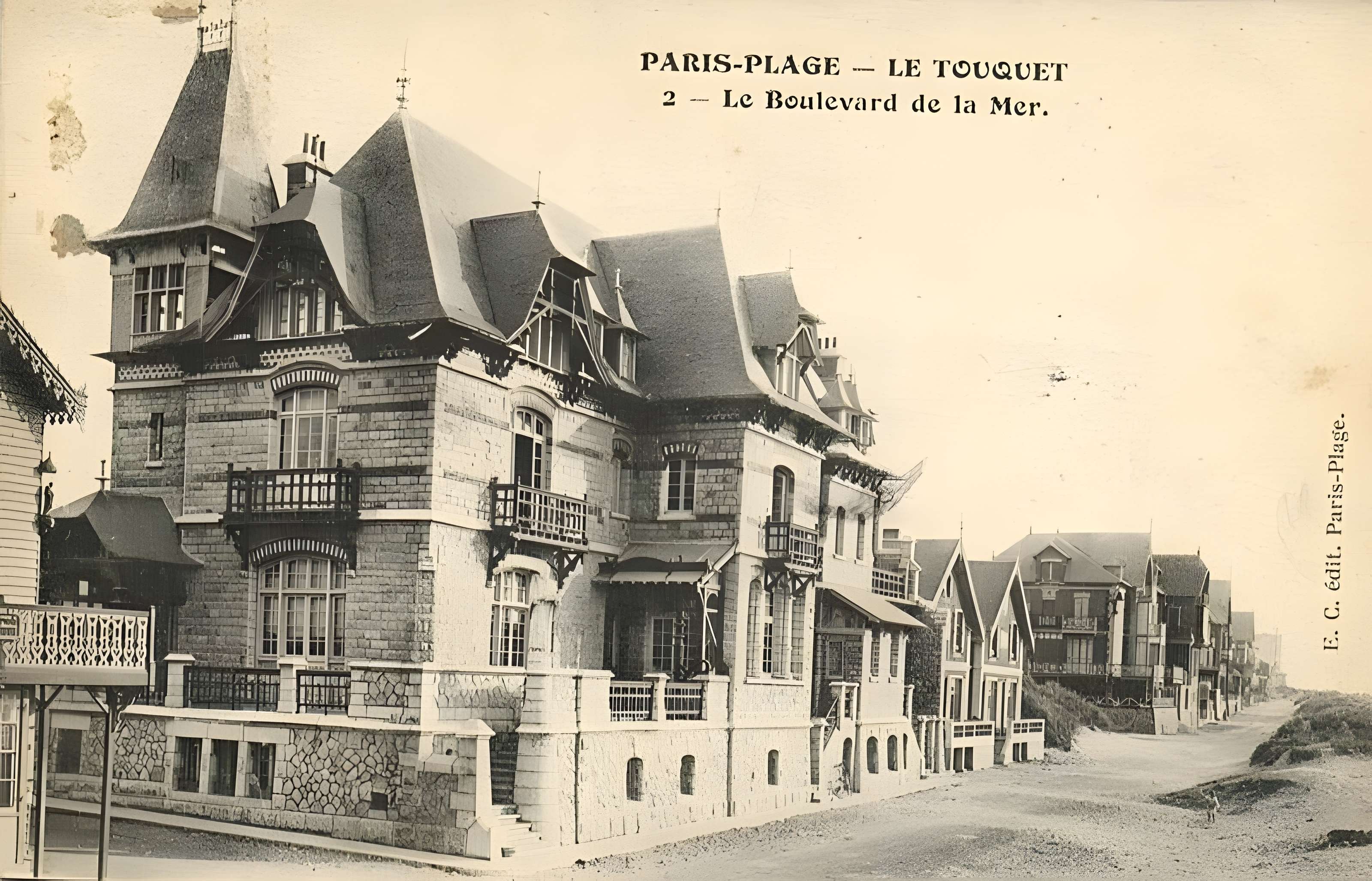 Villa Saint-Augustin, Thalassa, Phébus et Borée