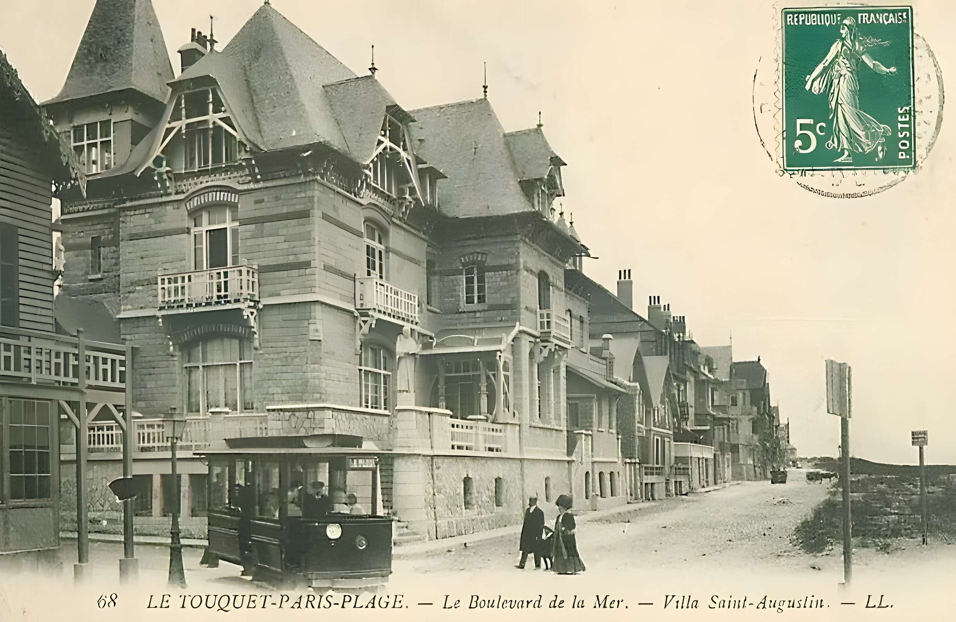 Villa Saint-Augustin, Thalassa, Phébus et Borée