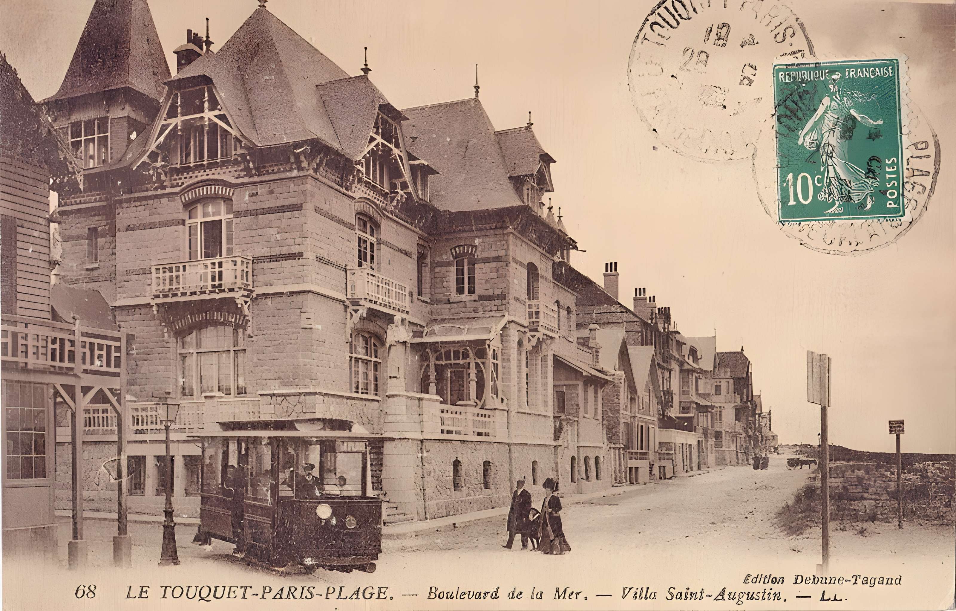 Villa Saint-Augustin, Thalassa, Phébus et Borée