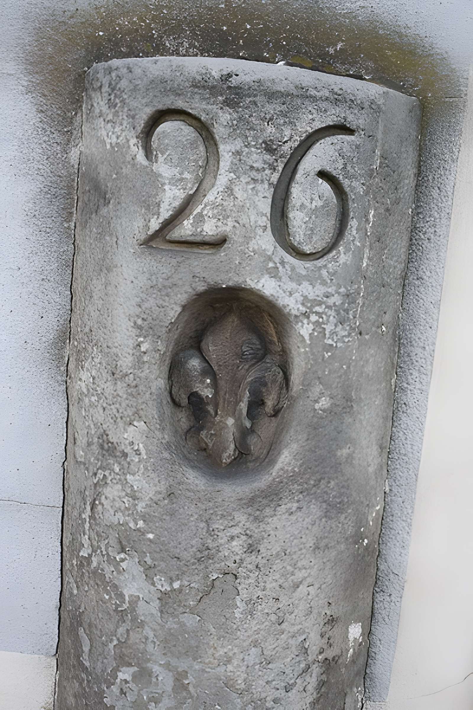 2 Bornes fleurdelysée de Mormant