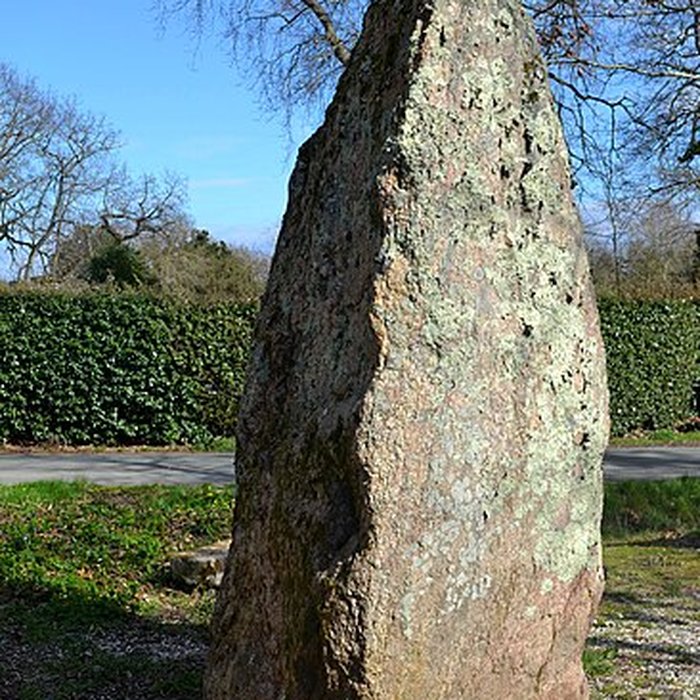 Photo de Deux menhirs dénommés Les Pierres Jumelles