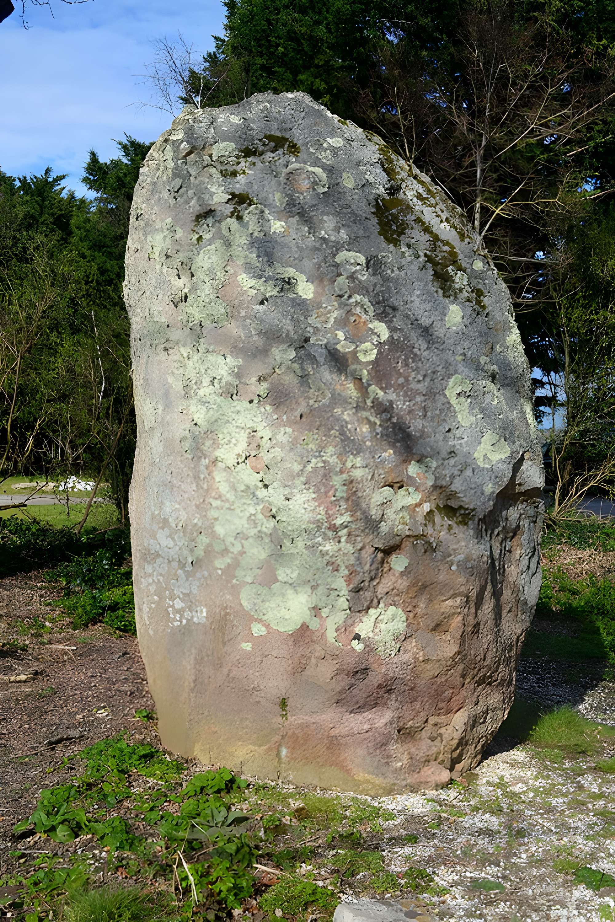 Deux menhirs dénommés Les Pierres Jumelles
