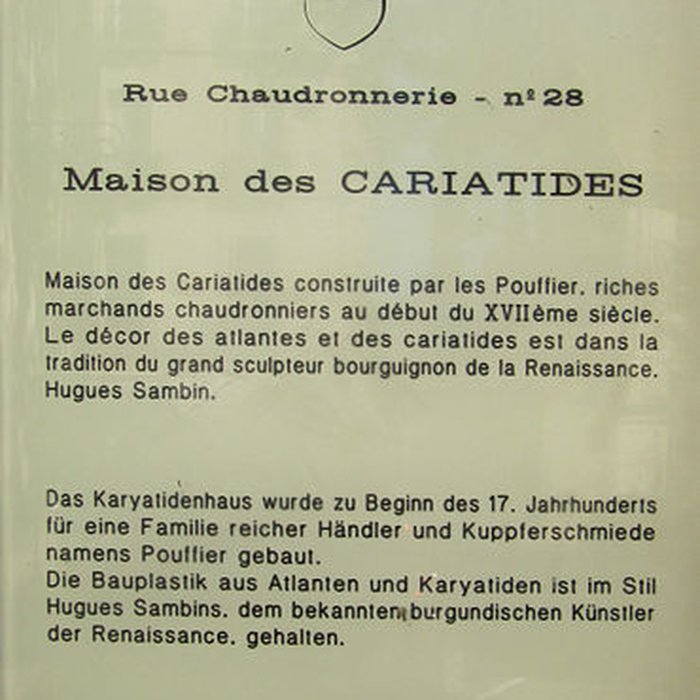 Photo de Maison des Cariatides de Dijon