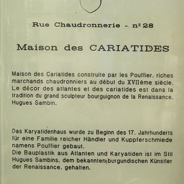Maison des Cariatides de Dijon
