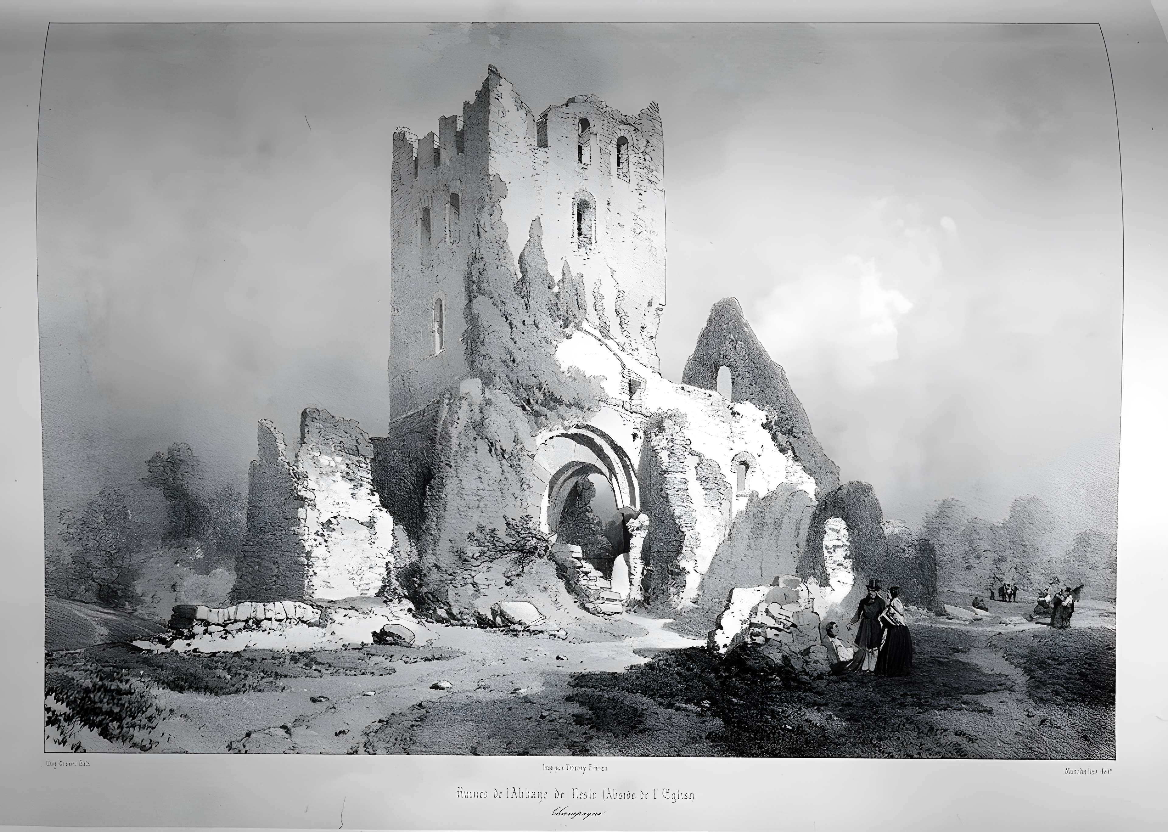 Abbaye de Nesle-la-Reposte