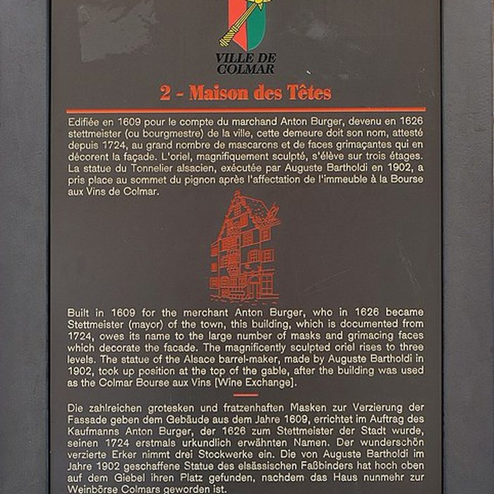 Photo de Maison des Têtes de Colmar