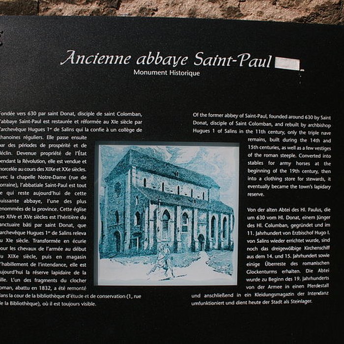 Photo de Abbaye Saint-Paul de Besançon