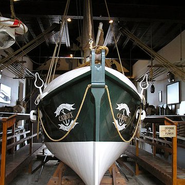 Abri du canot de sauvetage Benoît Champy à Cayeux-sur-Mer