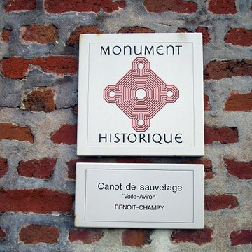 Abri du canot de sauvetage Benoît Champy à Cayeux-sur-Mer