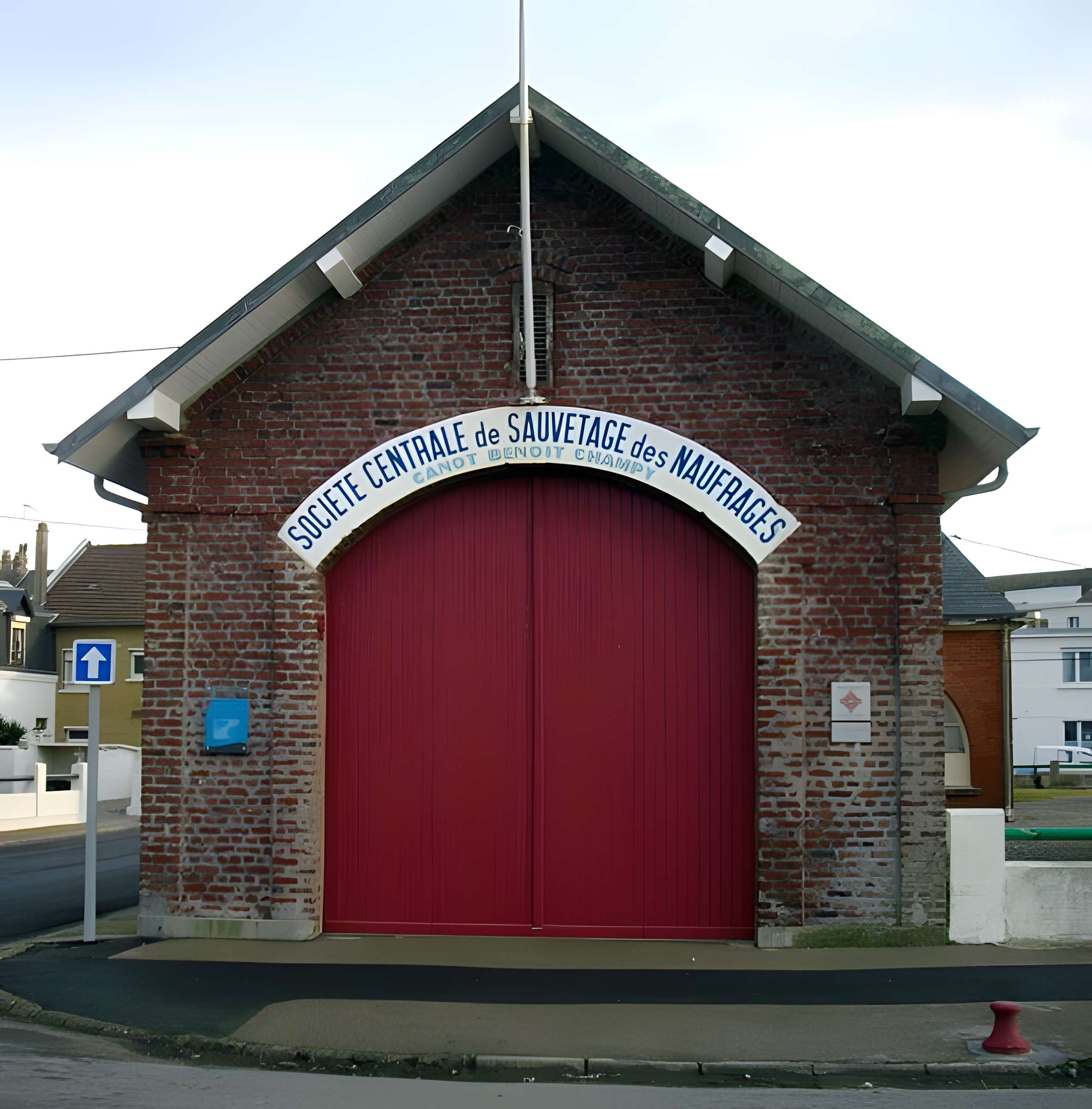 Abri du canot de sauvetage Benoît Champy à Cayeux-sur-Mer 