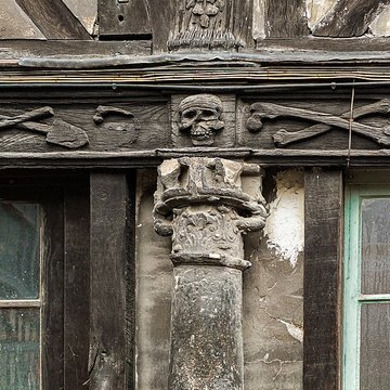 Aître Saint-Maclou à Rouen