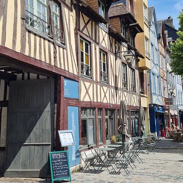 Aître Saint-Maclou à Rouen