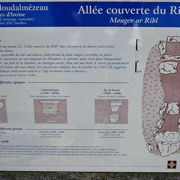 Allée couverte de Pont-ar-Bleiz à Lampaul-Ploudalmézeau