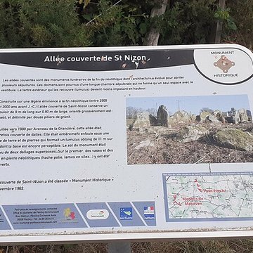 Allée couverte de Saint-Nizon à Malguénac