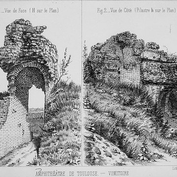 Amphithéâtre romain de Purpan-Ancely à Toulouse 