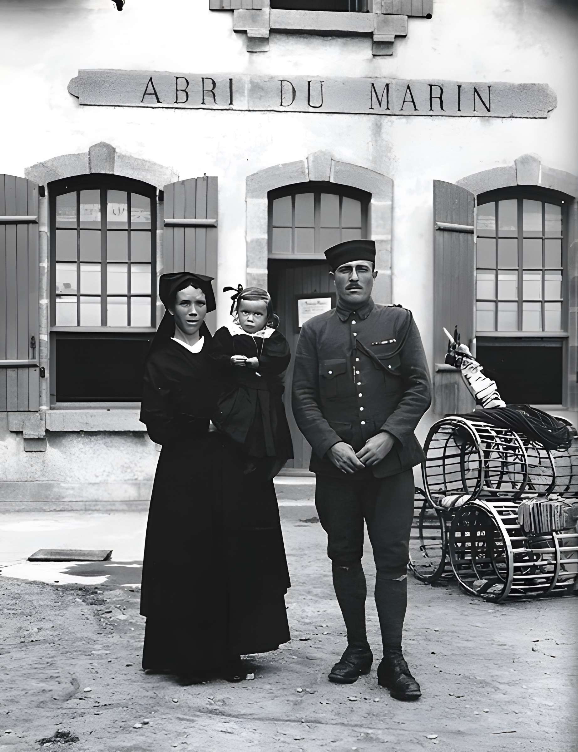 Ancien abri du marin de l'Île de Sein