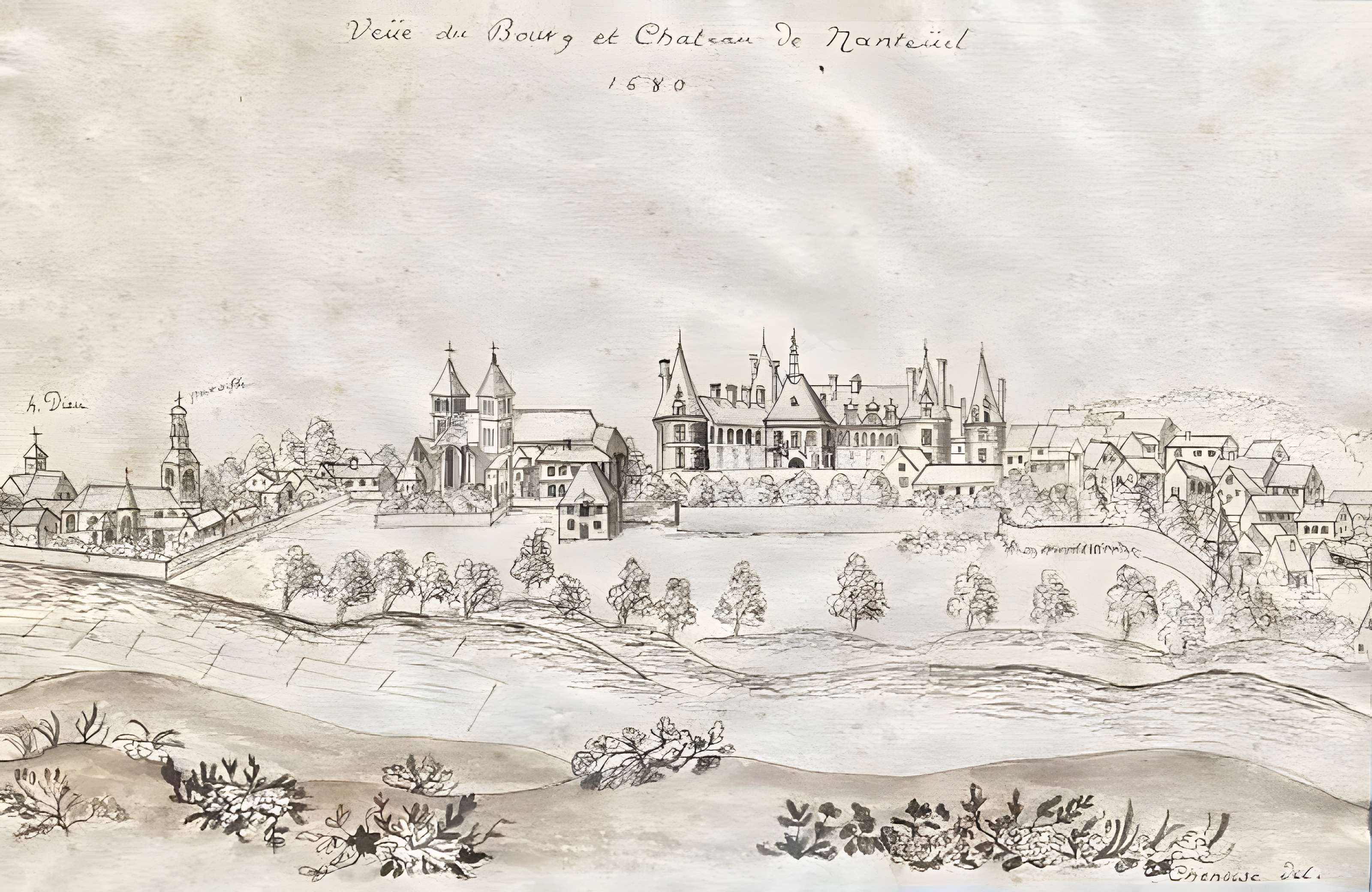 Ancien château de Nanteuil-le-Haudouin