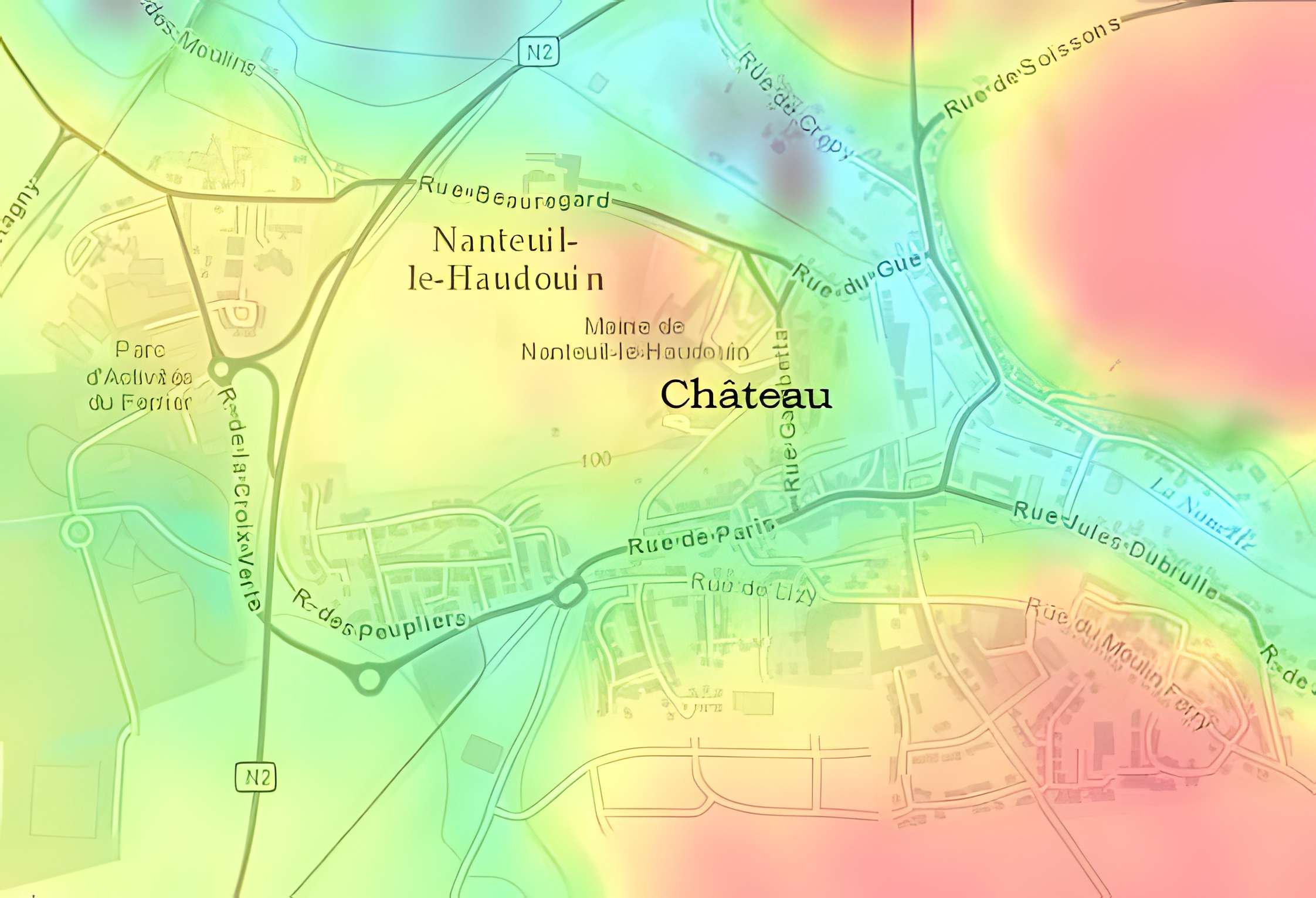 Ancien château de Nanteuil-le-Haudouin