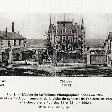 Ancienne chocolaterie Poulain à Blois