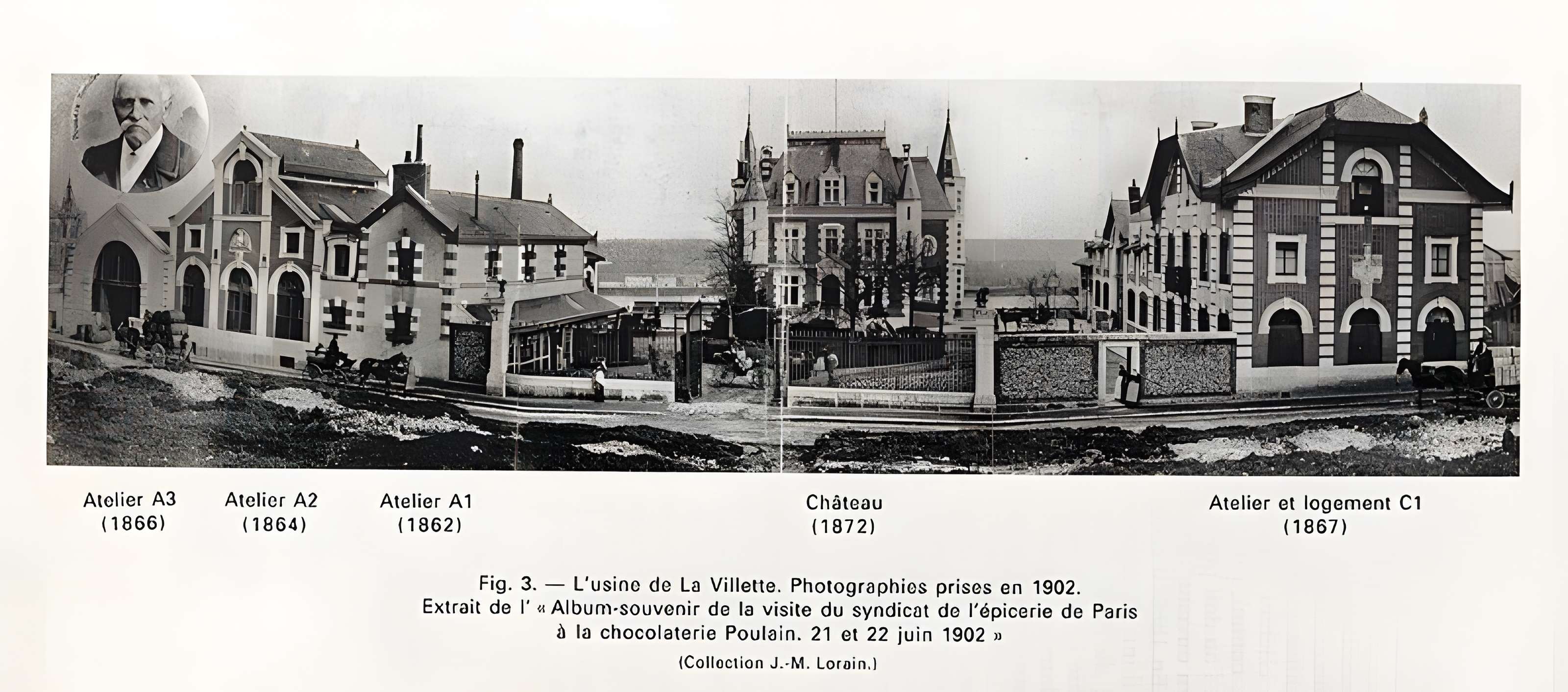 Ancienne chocolaterie Poulain à Blois