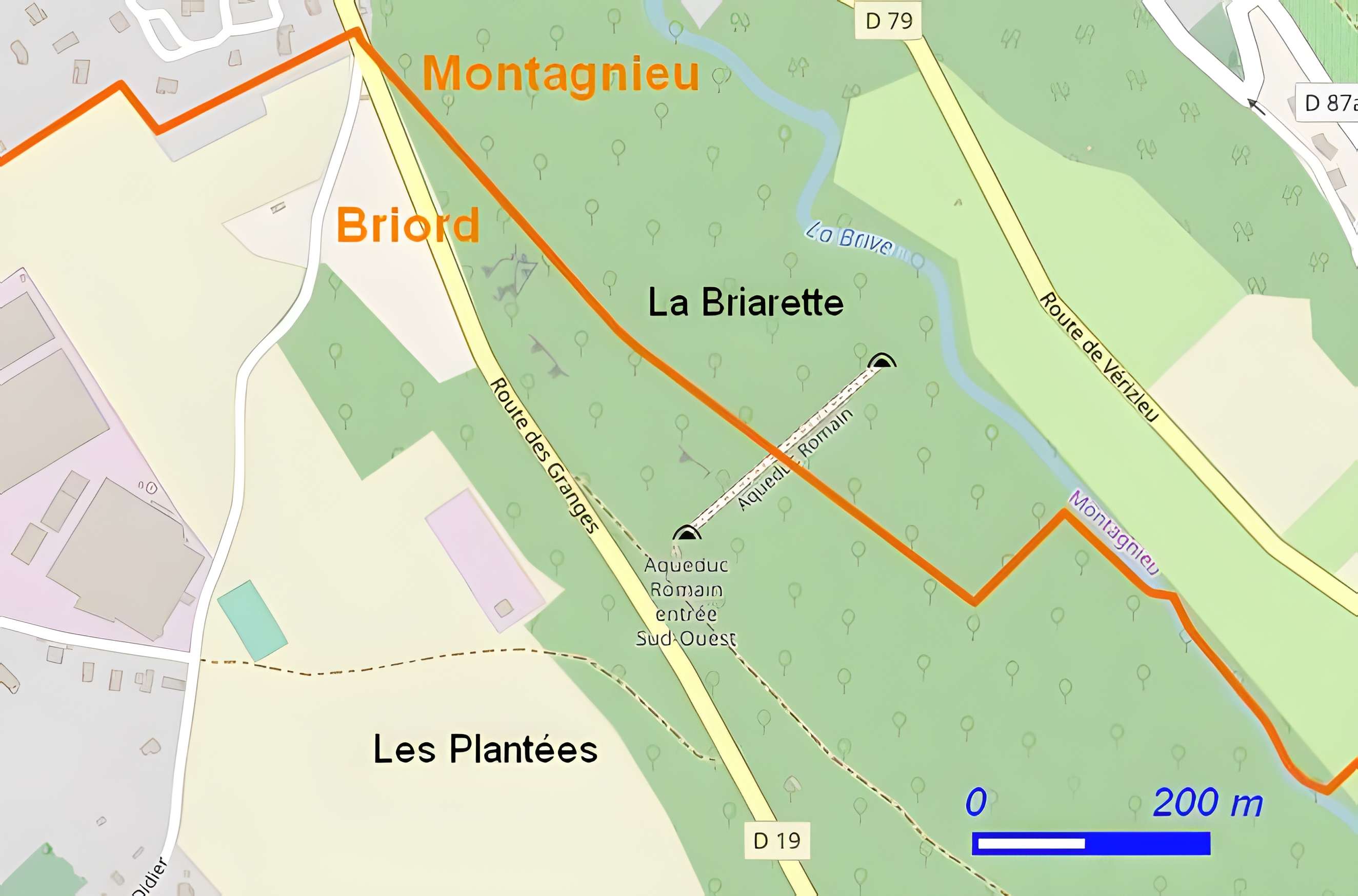 Aqueduc romain de Briord