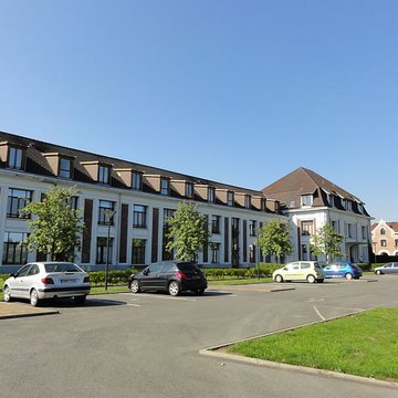 Anciens grands bureaux et ateliers centraux de la compagnie des mines de Vicoigne-Noeux-Drocourt
