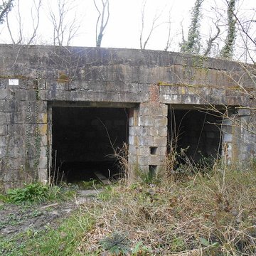 Base de lancement de V1 du bois des Huit-Rues à Morbecque