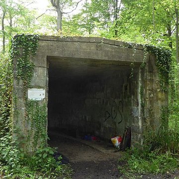 Base de lancement de V1 du bois des Huit-Rues à Morbecque