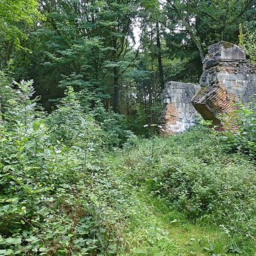 Base de lancement de V1 du bois des Huit-Rues à Morbecque