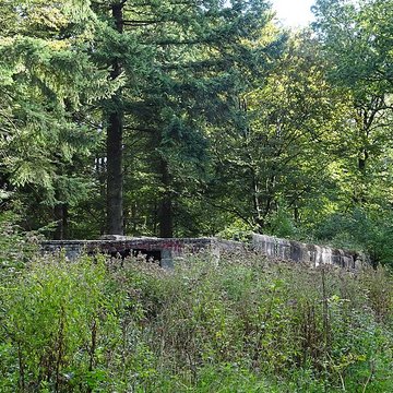 Base de lancement de V1 du bois des Huit-Rues à Morbecque