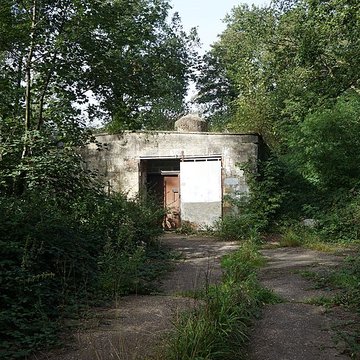 Base de lancement de V1 du bois des Huit-Rues à Morbecque