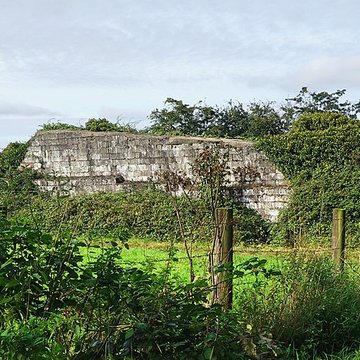 Base de lancement de V1 du bois des Huit-Rues à Morbecque