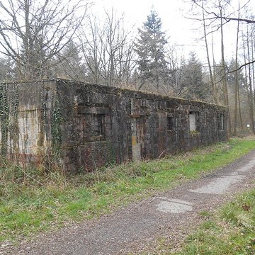 Base de lancement de V1 du bois des Huit-Rues à Morbecque