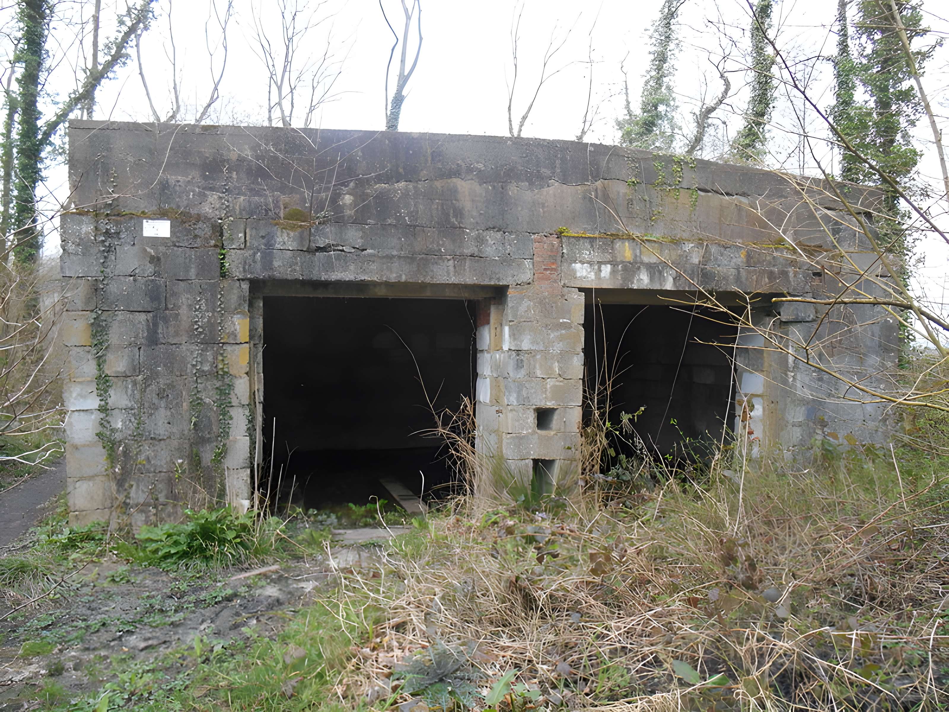 Base de lancement de V1 du bois des Huit-Rues à Morbecque