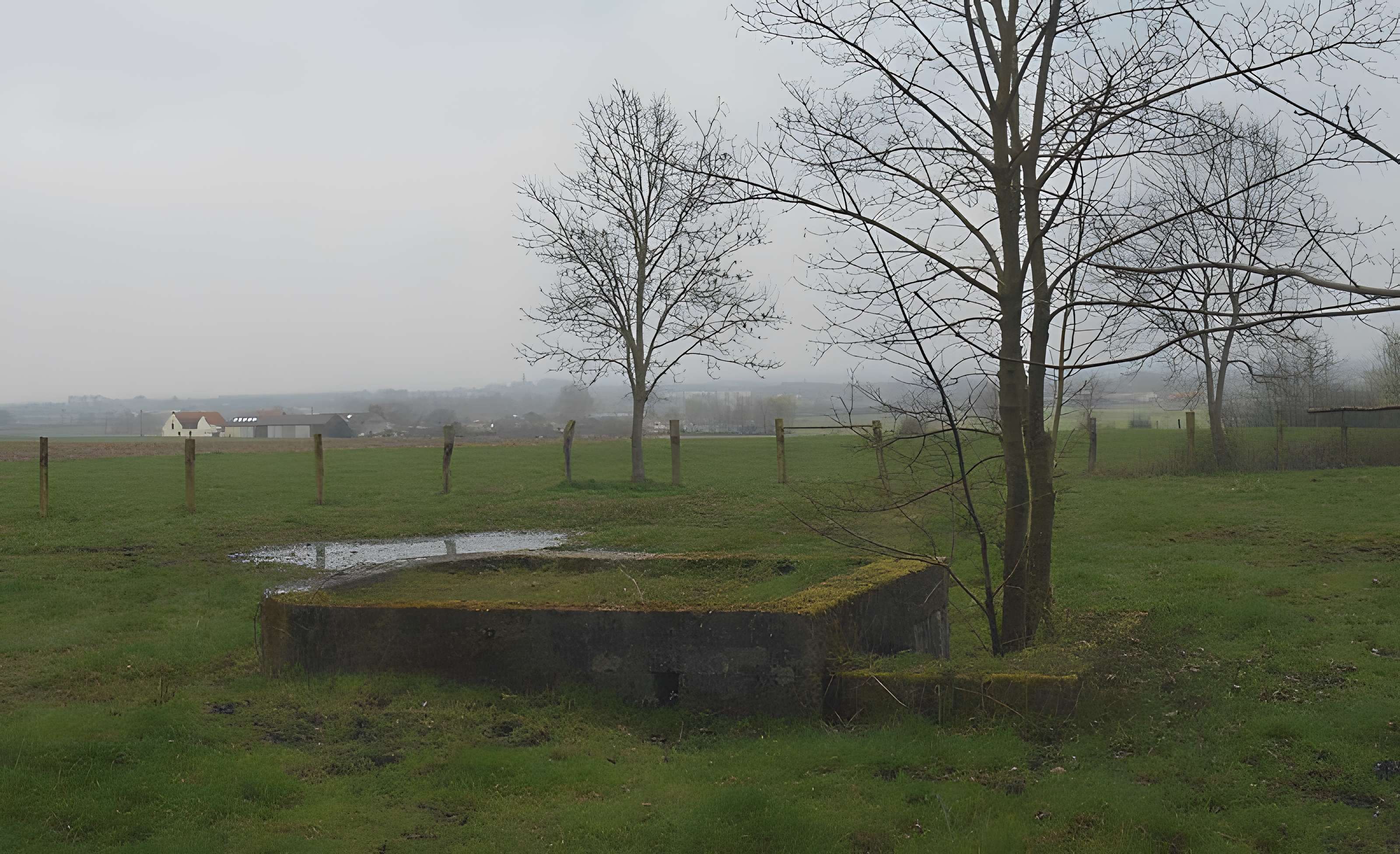 Base de lancement de V1 du bois des Huit-Rues à Morbecque