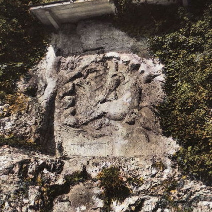 Photo de Bas-relief mithriaque à Bourg-Saint-Andéol