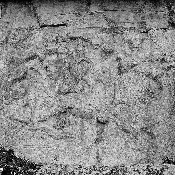 Photo de Bas-relief mithriaque à Bourg-Saint-Andéol