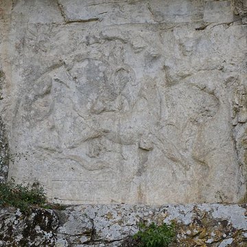 Bas-relief mithriaque à Bourg-Saint-Andéol
