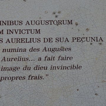 Bas-relief mithriaque à Bourg-Saint-Andéol