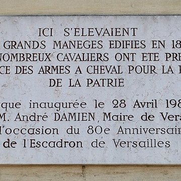 Bâtiments du Manège à Versailles