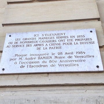 Bâtiments du Manège à Versailles