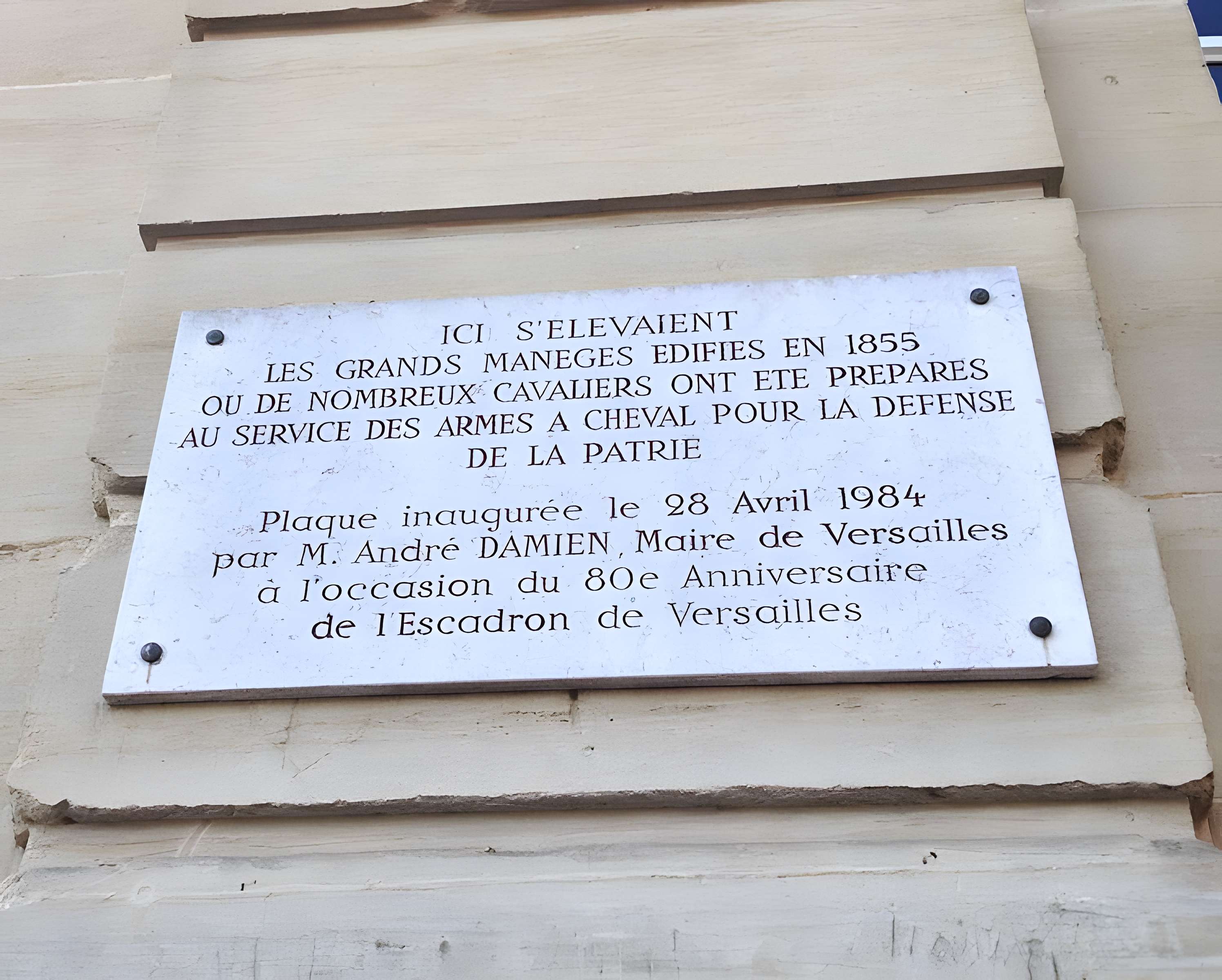 Bâtiments du Manège à Versailles