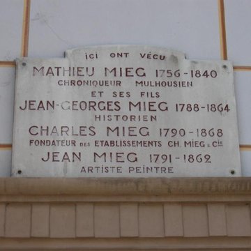 Maison Mieg à Mulhouse