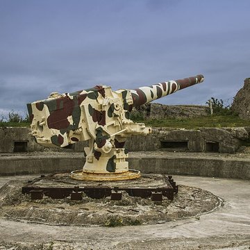 Batterie de Crisbecq à Saint-Marcouf